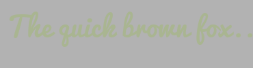 Image with Font Color A9B591 and Background Color B2B2B2
